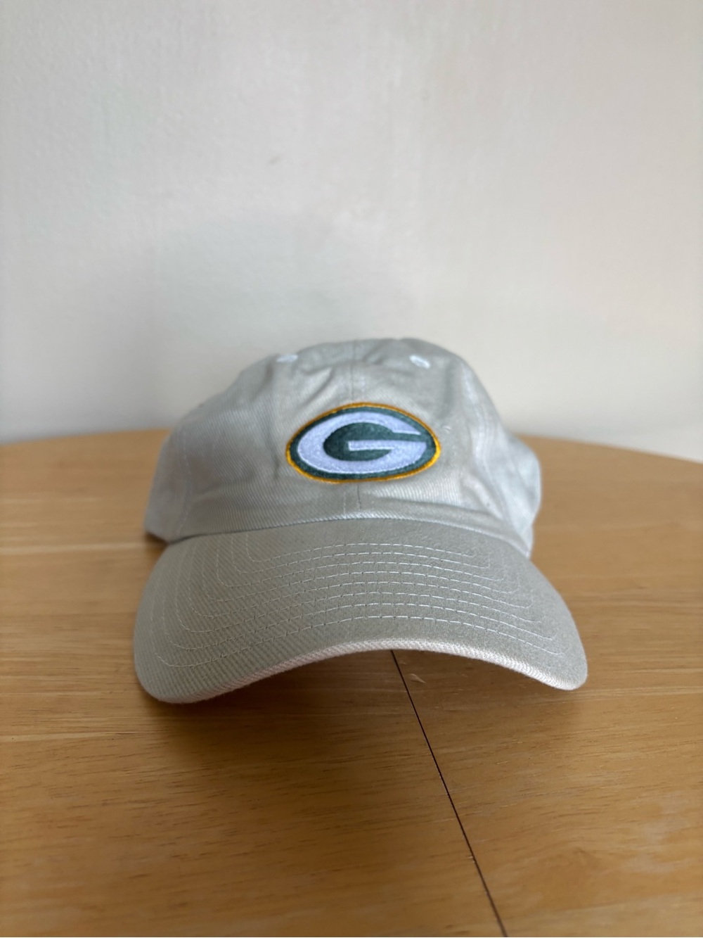 Y2K Green Bay Packers Khaki Baseball Cap